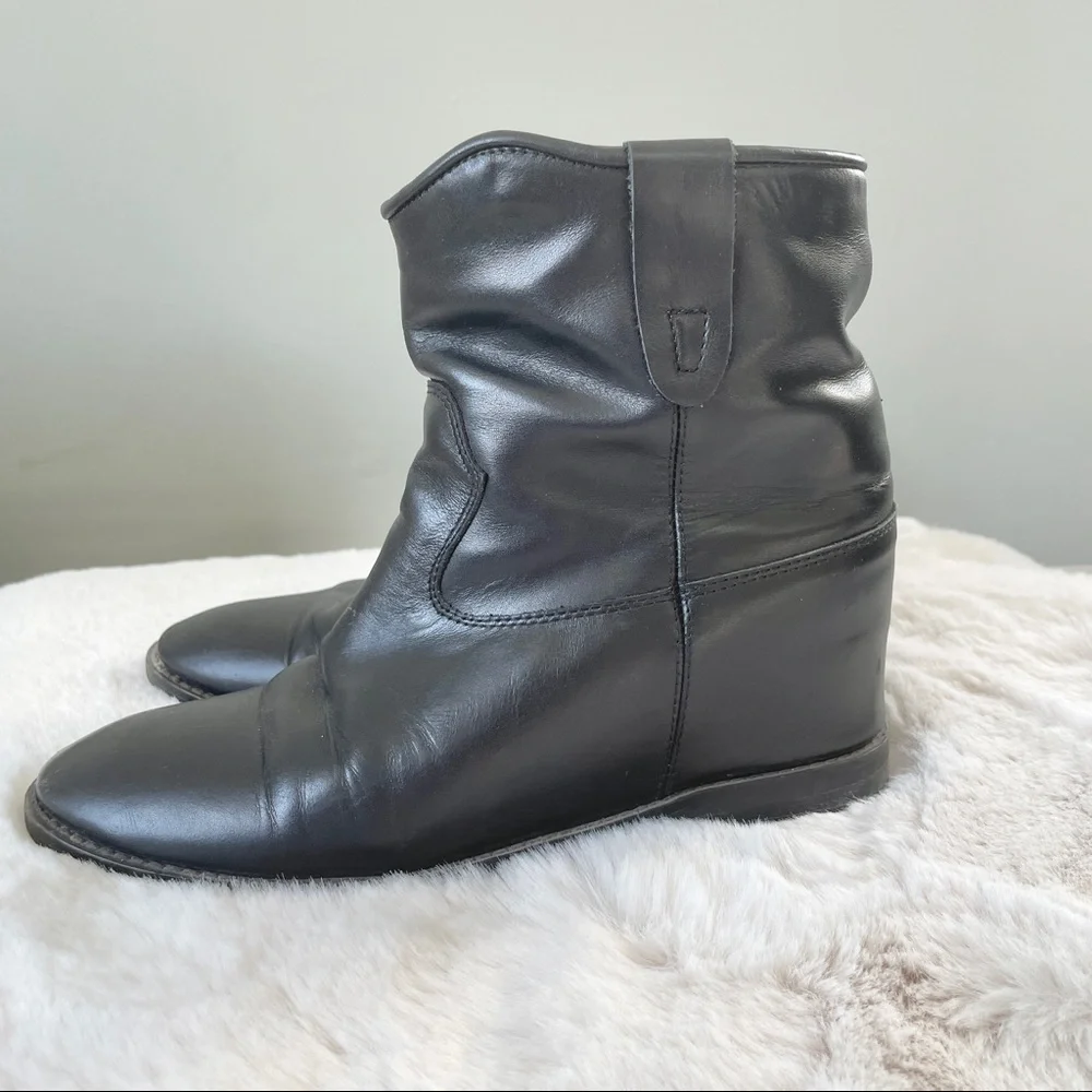Isabel Marant Crisi Concealed-Wedge Ankle Boots